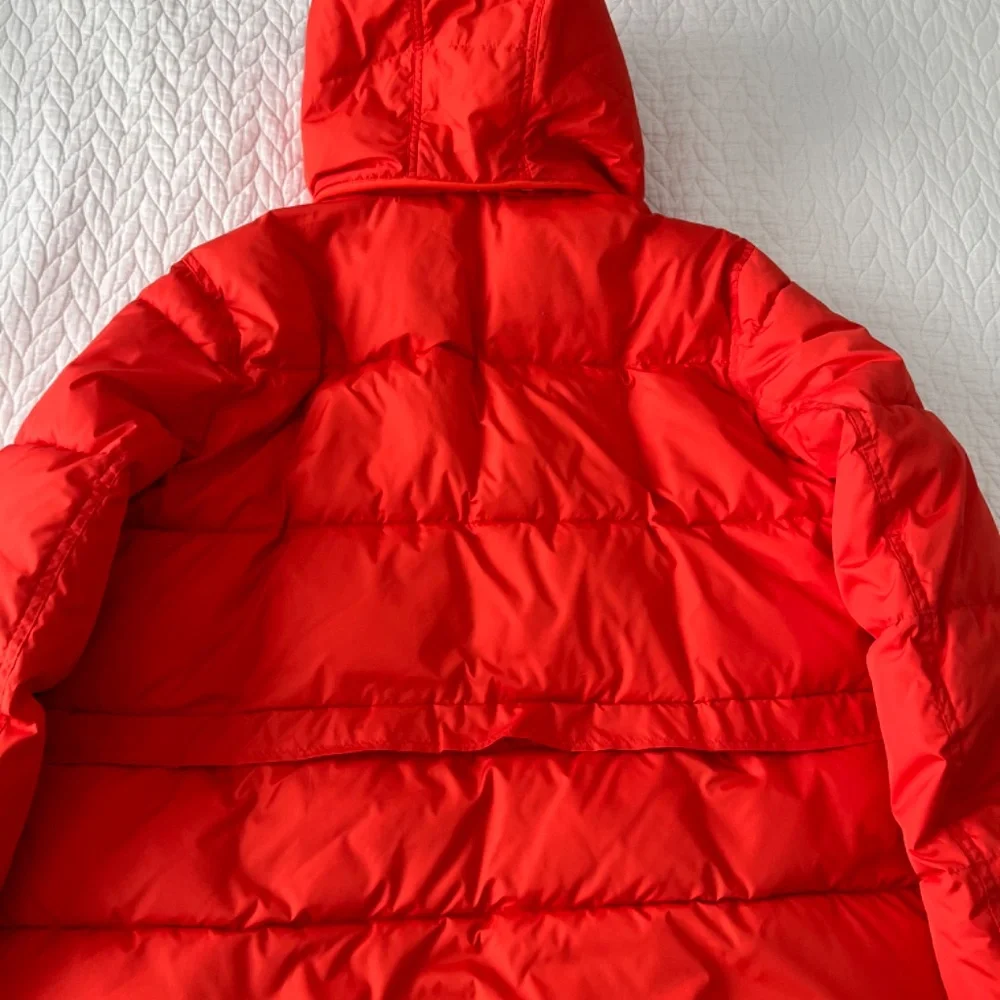 J. Crew Red Puffer Jacket NWT - Picture 2 of 7